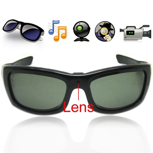 1280 x 720P 3.0MP 4GB Hidden Camera Sunglasses Eyewear DVR - Click Image to Close